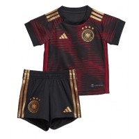 Tyskland Replika babykläder Bortaställ Barn VM 2022 Kortärmad (+ korta byxor)